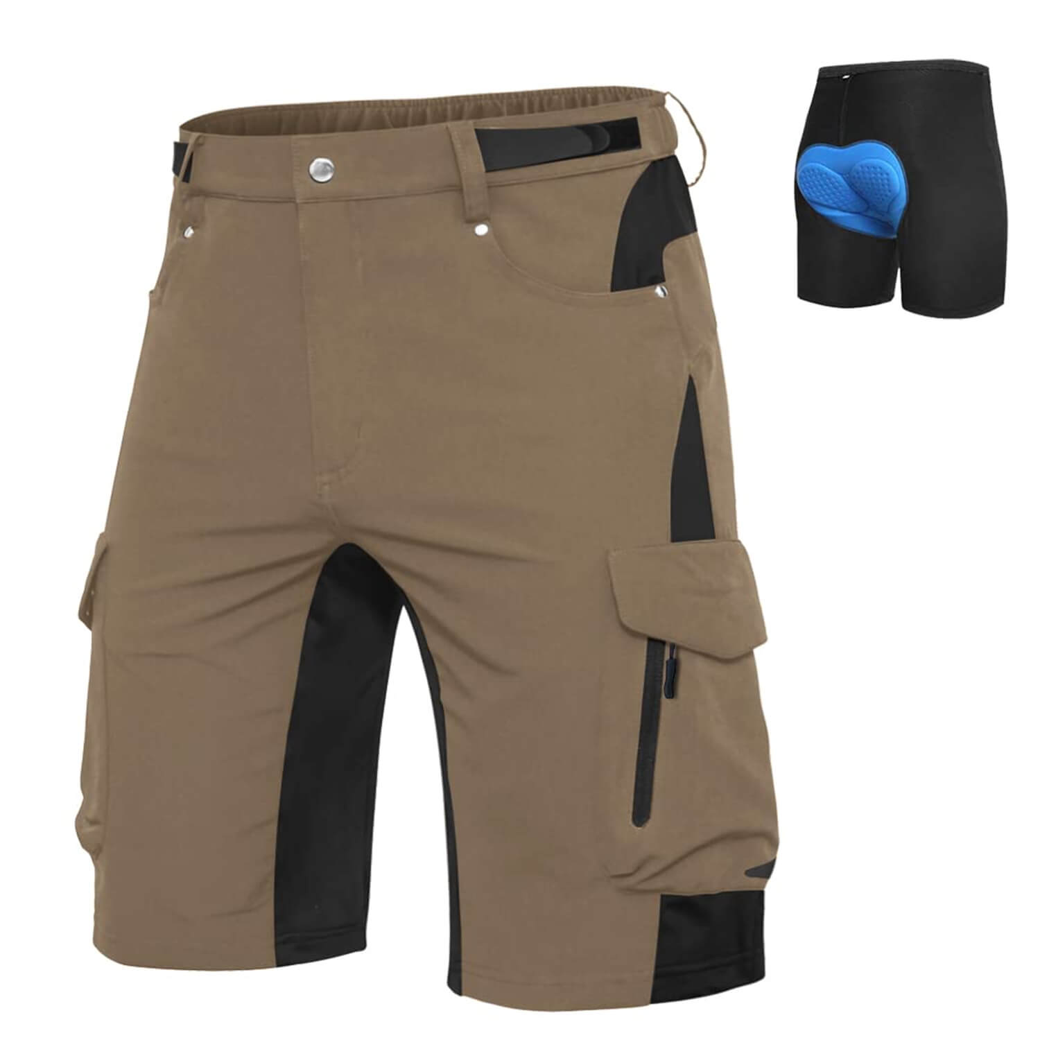 Men's Quick Dry Stretchy Mountain Bike Shorts 06