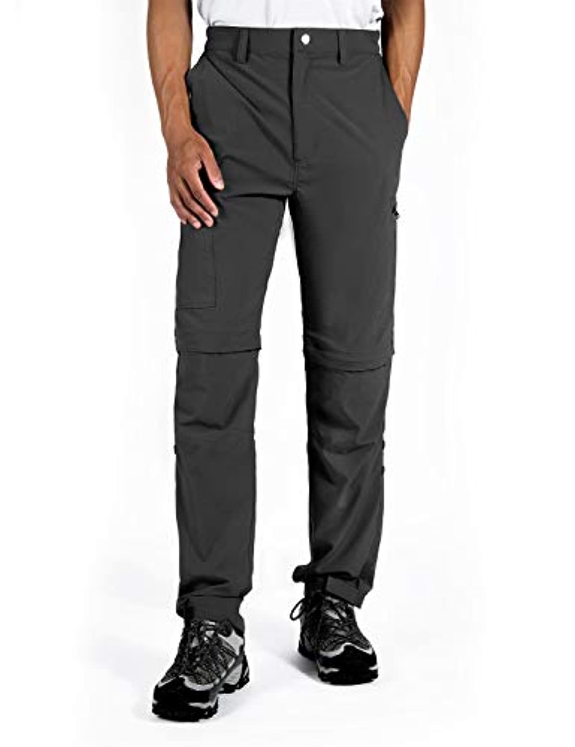 Men's Breathable Cargo Convertible Hiking Pants