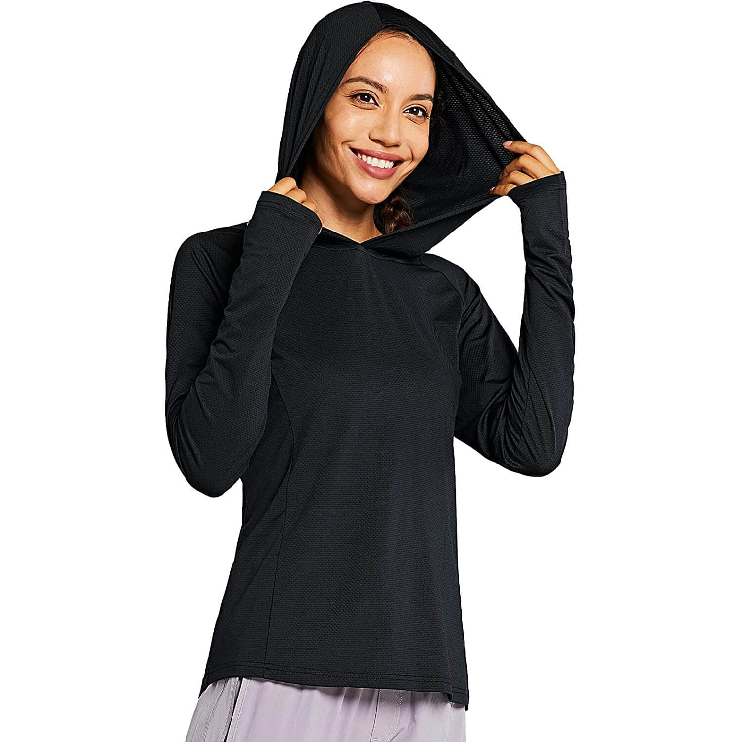 Women's Zip Pockets Light? Hoodie Jacket