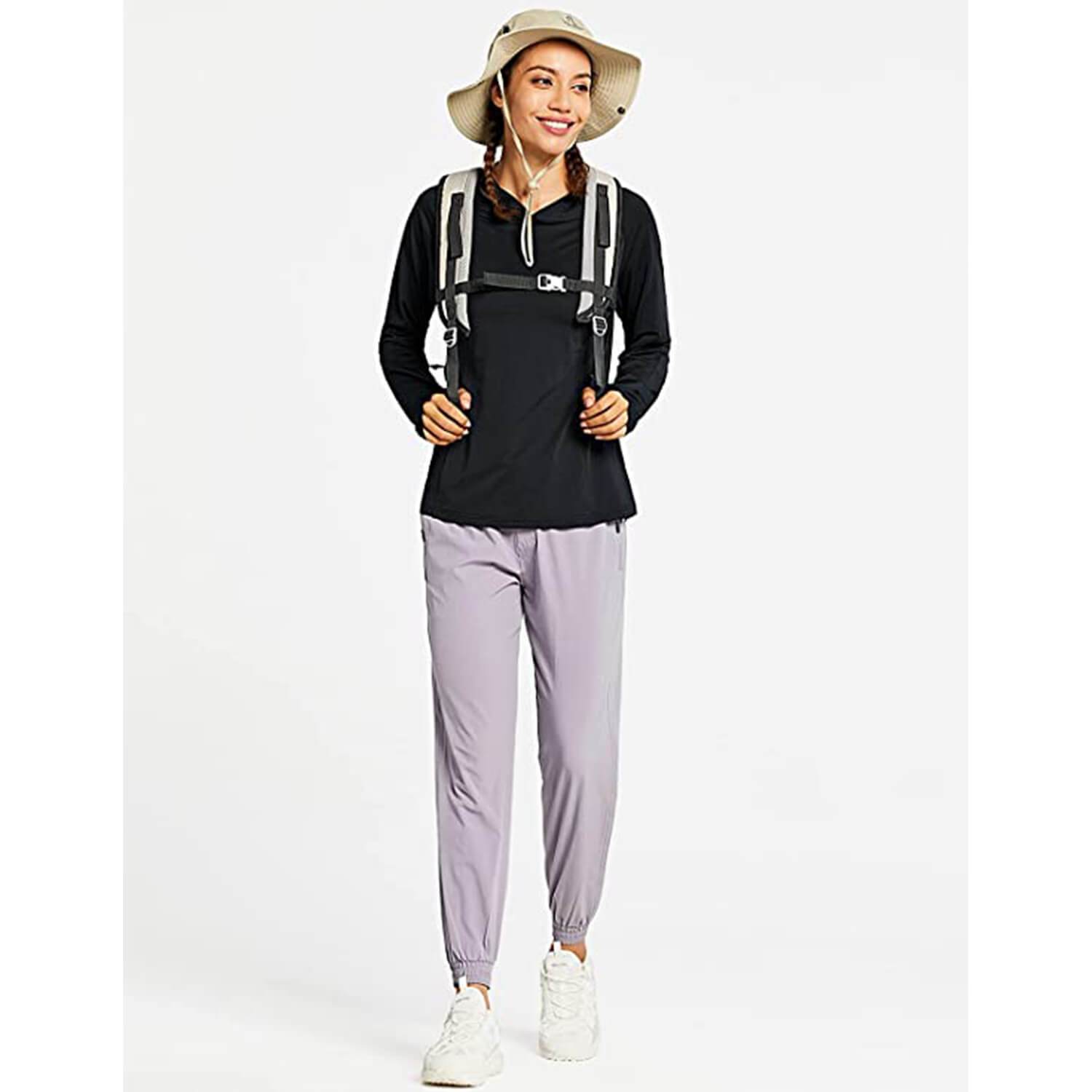 Women's Zip Pockets Light? Hoodie Jacket