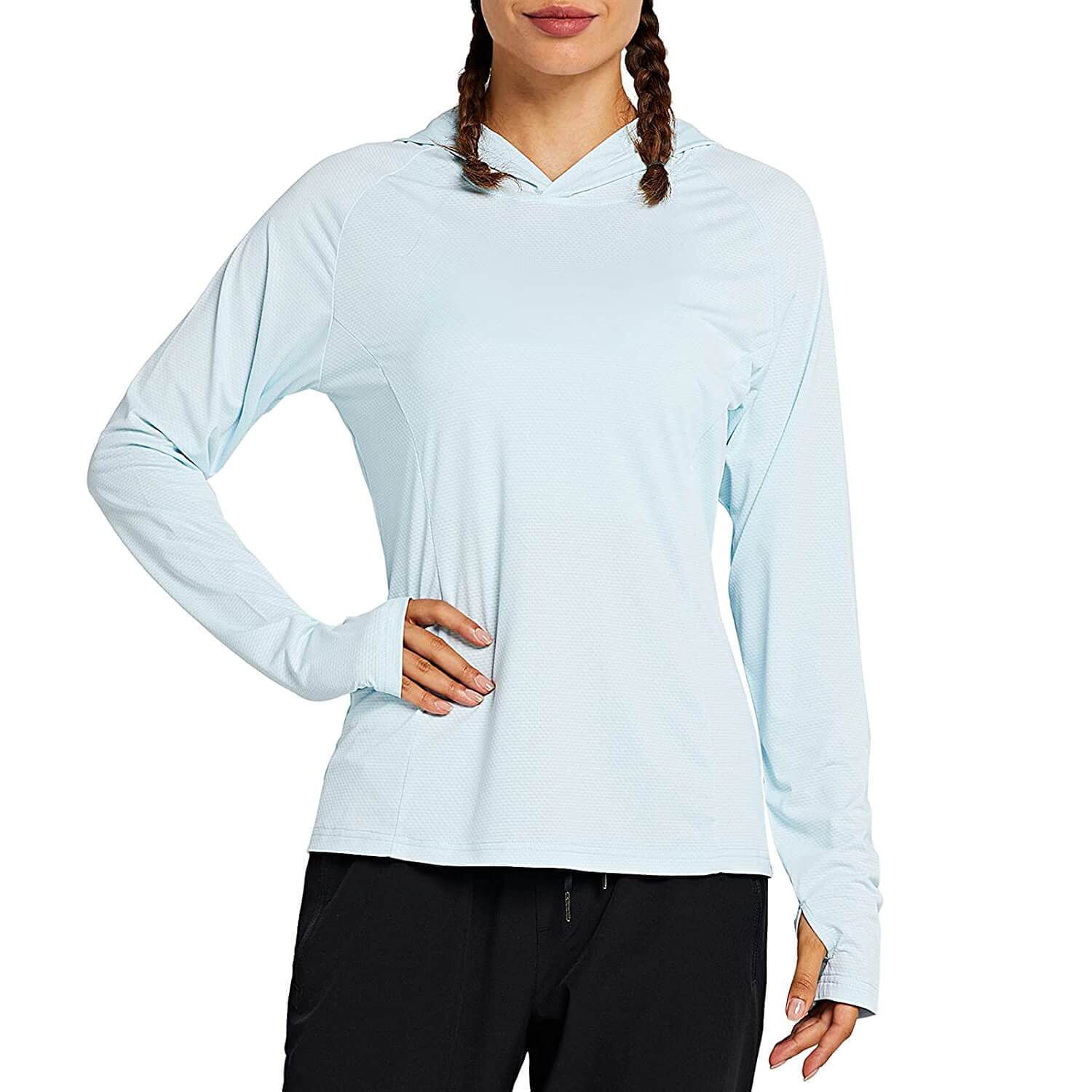 Women's Zip Pockets Light? Hoodie Jacket