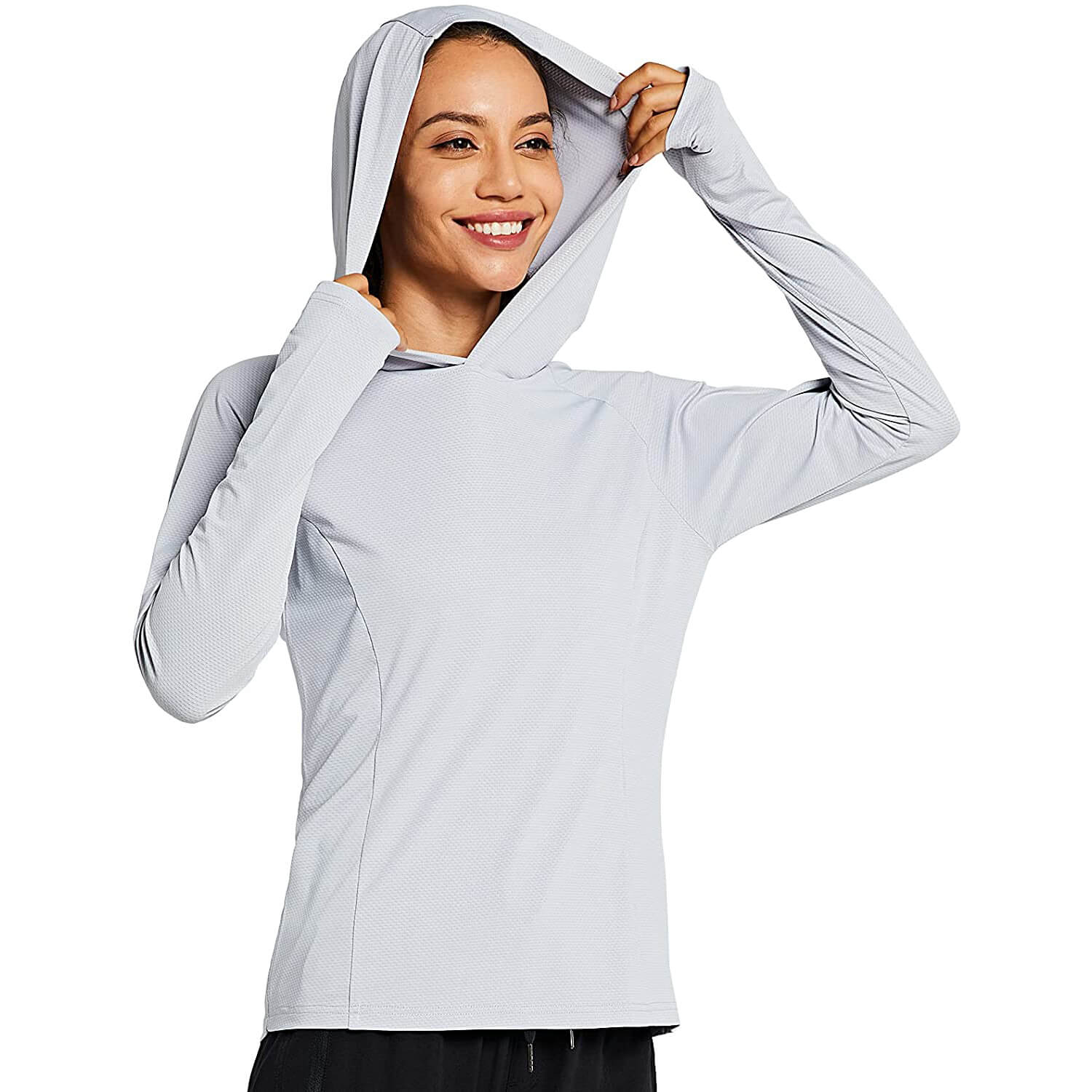 Women's Zip Pockets Light? Hoodie Jacket