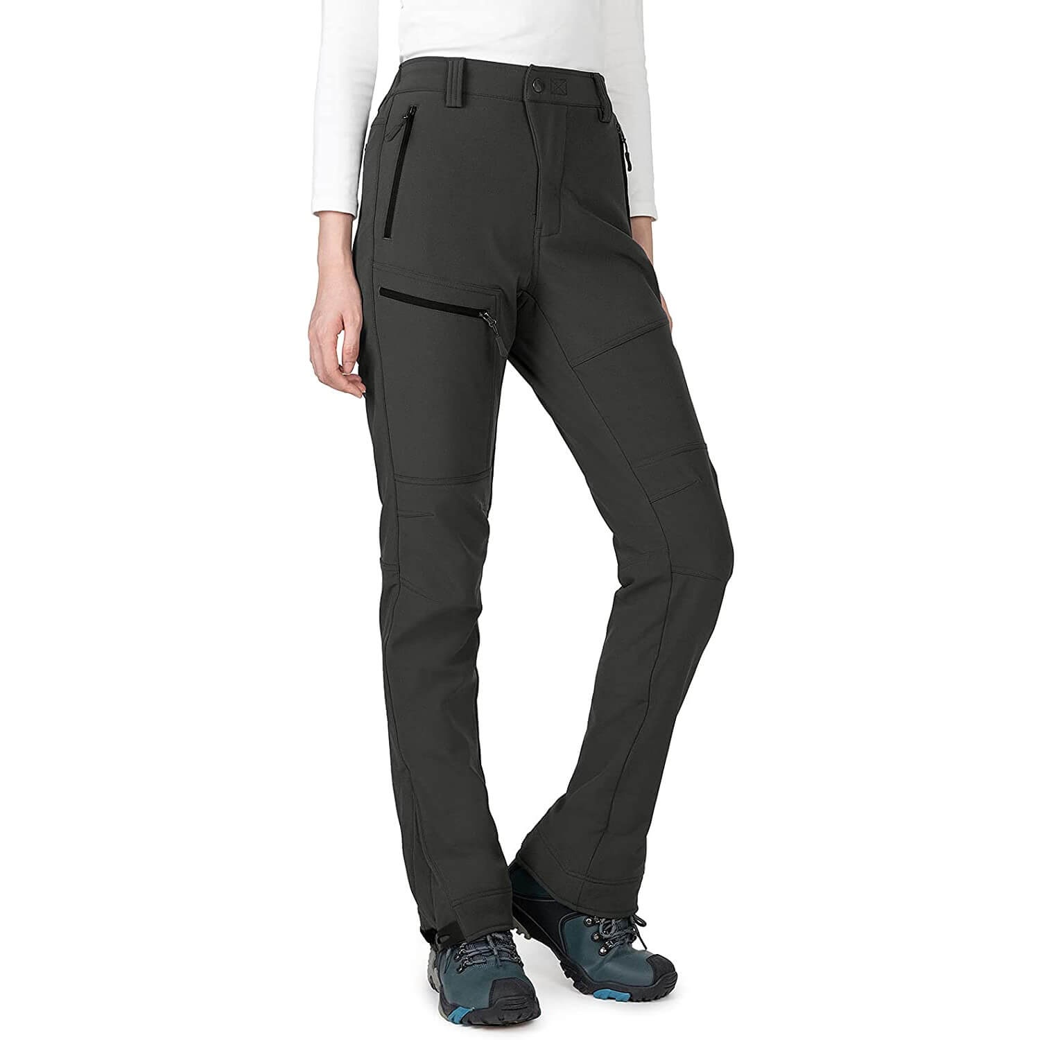 Women Warm Outdoor Winter Hiking Pants 06