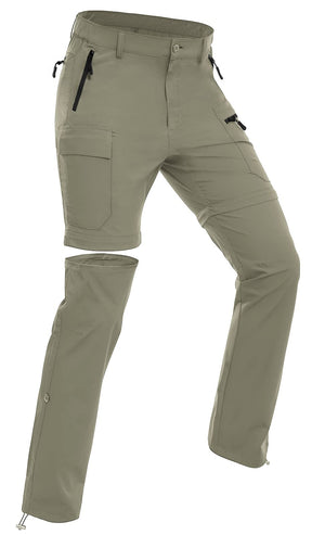 Wespornow Women's-Hiking-Pants Convertible-Zip-Off-Quick-Dry-Pants for Cargo, Camping, Travel, Outdoor, Fishing, Safari