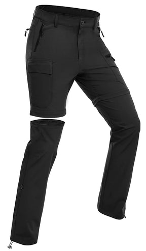 Wespornow Women's-Hiking-Pants Convertible-Zip-Off-Quick-Dry-Pants for Cargo, Camping, Travel, Outdoor, Fishing, Safari