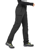 Wespornow Women's-Fleece-Lined-Hiking-Pants Snow-Ski-Pants Water-Resistance-Outdoor-Softshell-Insulated for Winter