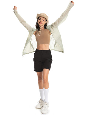 Wespornow Women's-Hiking-Pants Convertible-Zip-Off-Quick-Dry-Pants for Cargo, Camping, Travel, Outdoor, Fishing, Safari