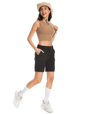 Wespornow Women's-Hiking-Pants Convertible-Zip-Off-Quick-Dry-Pants for Cargo, Camping, Travel, Outdoor, Fishing, Safari