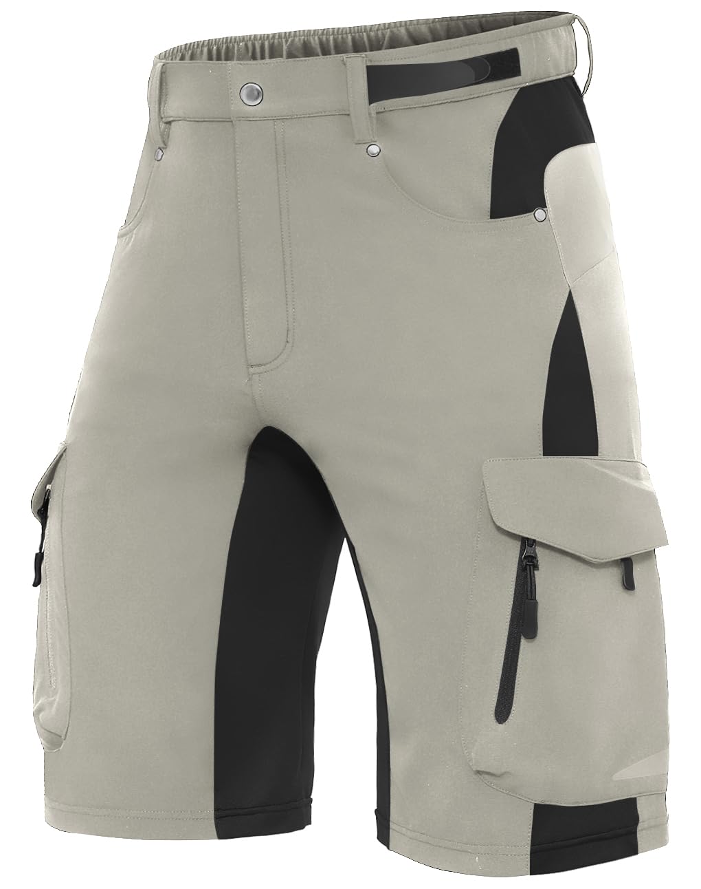 XKTTAC Men's Outdoor Quick Dry Lightweight Stretchy Shorts for Hiking, Tactical, Camping, Travel with 6 Pockets