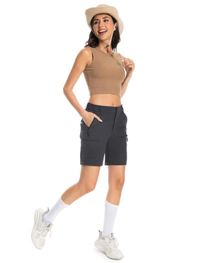 Wespornow Women's-Hiking-Pants Convertible-Zip-Off-Quick-Dry-Pants for Cargo, Camping, Travel, Outdoor, Fishing, Safari