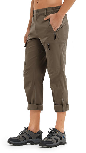 Wespornow Hiking Travel Pants for Men: Lightweight Water-Resistant Quick Dry Outdoor Pants for Fishing Camping