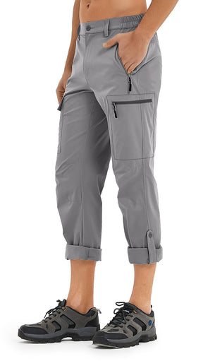 Wespornow Hiking Travel Pants for Men: Lightweight Water-Resistant Quick Dry Outdoor Pants for Fishing Camping