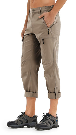 Wespornow Hiking Travel Pants for Men: Lightweight Water-Resistant Quick Dry Outdoor Pants for Fishing Camping