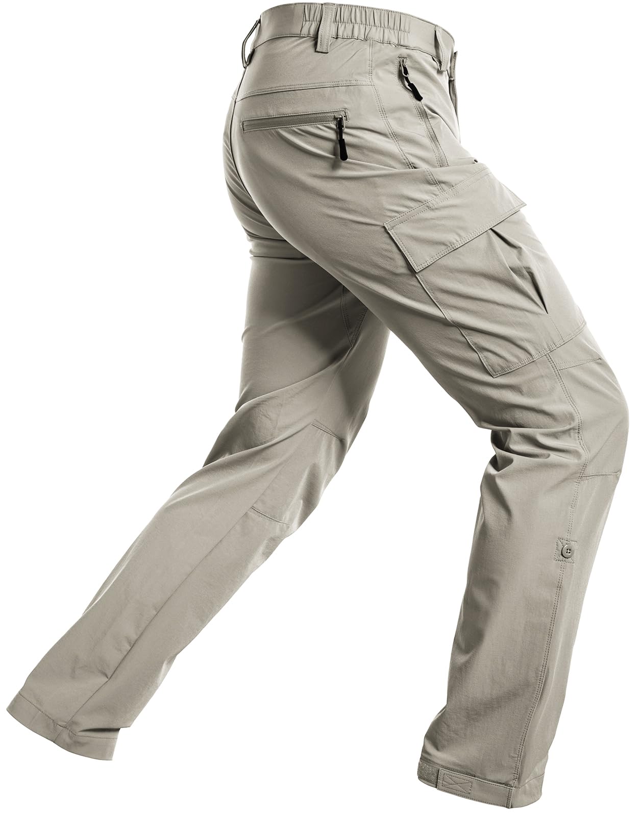 Wespornow Hiking Travel Pants for Men: Lightweight Water-Resistant Quick Dry Outdoor Pants for Fishing Camping