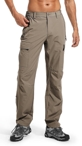 Wespornow Hiking Travel Pants for Men: Lightweight Water-Resistant Quick Dry Outdoor Pants for Fishing Camping