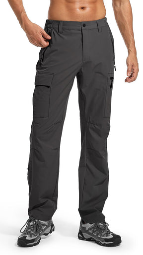 Wespornow Hiking Travel Pants for Men: Lightweight Water-Resistant Quick Dry Outdoor Pants for Fishing Camping