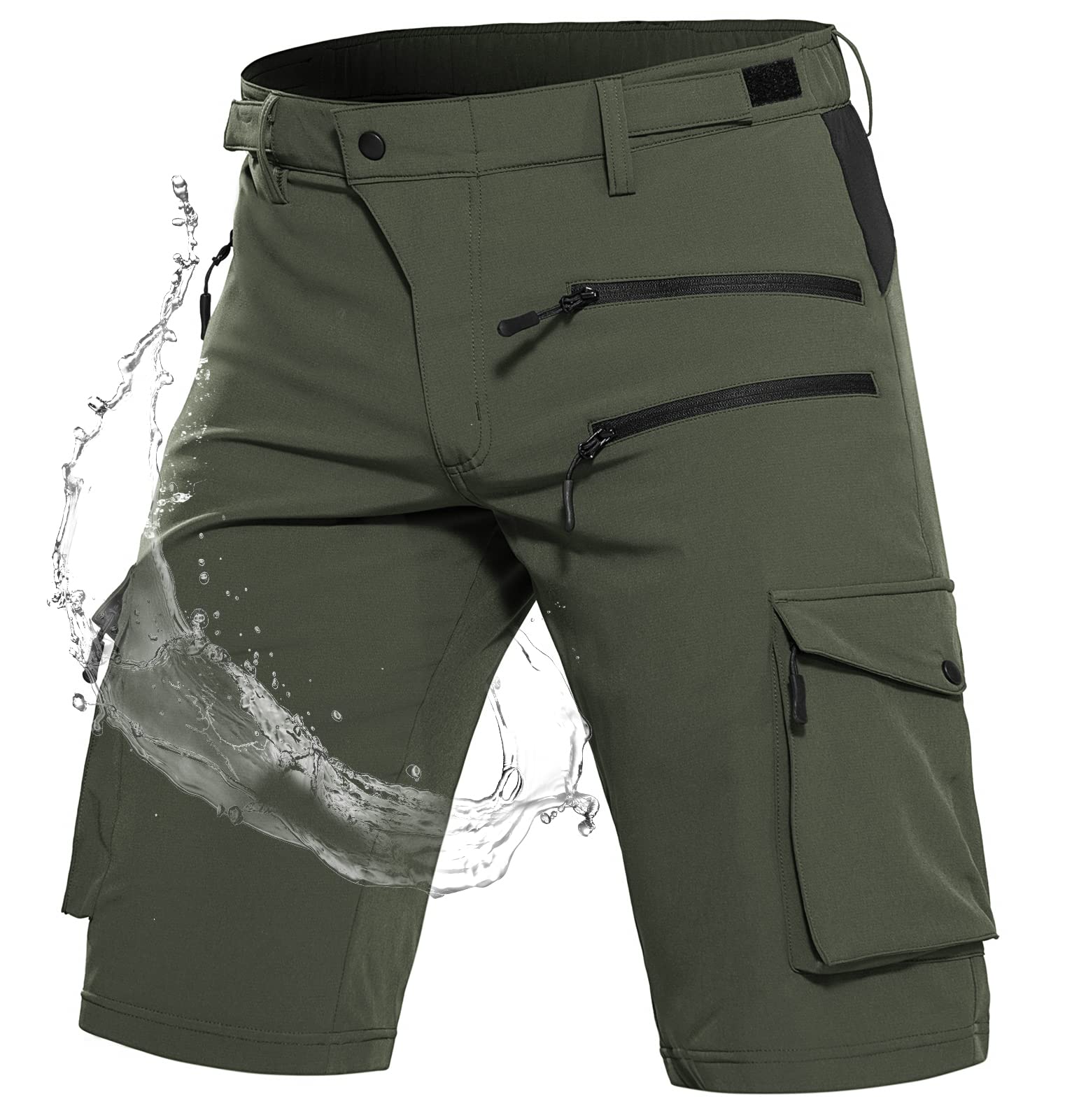 Wespornow Men's-Hiking-Shorts Tactical Shorts Lightweight-Quick-Dry-Outdoor-Cargo-Casual-Shorts for Hiking Cycling