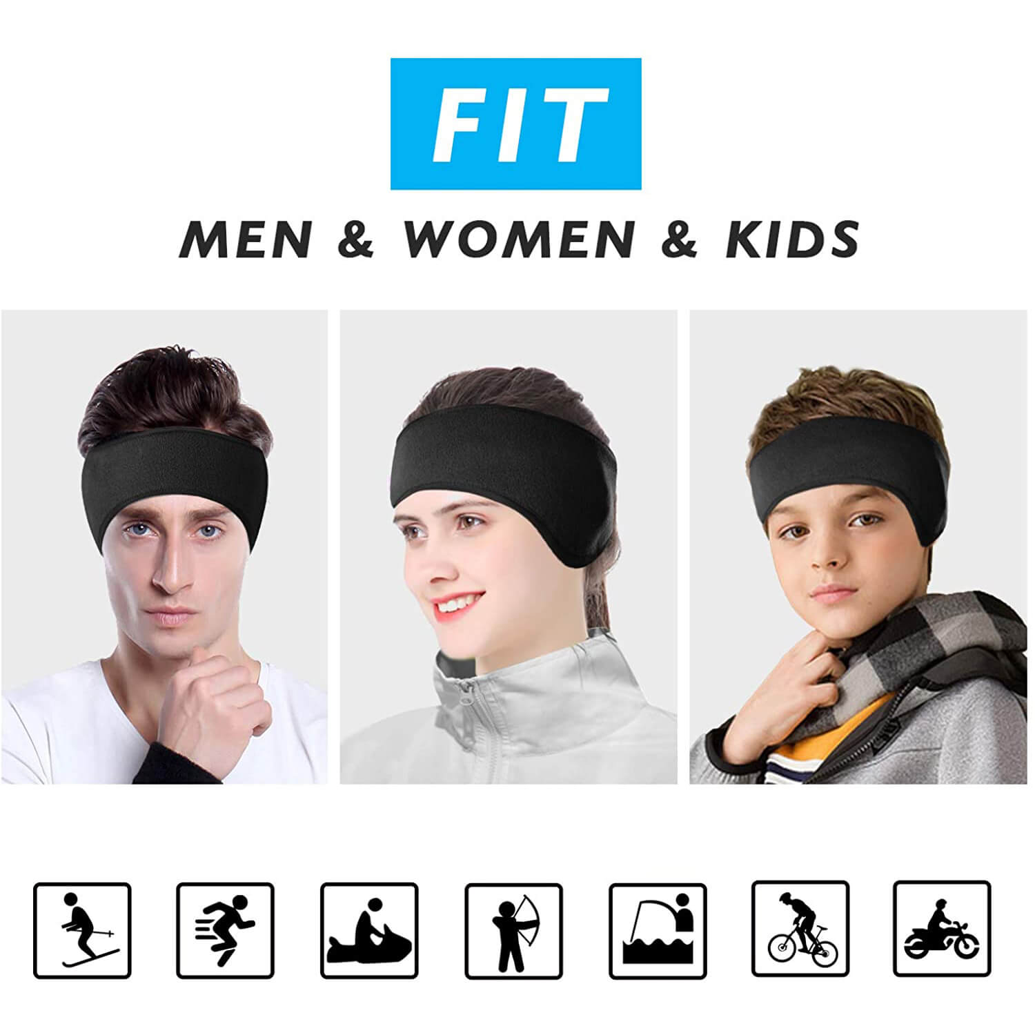 Ear Muffs Sports Full Cover Headbands 01