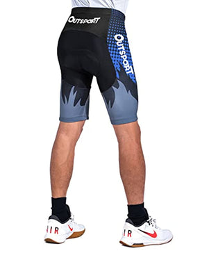 Men's Quick-Dry Padded Cycling Shorts