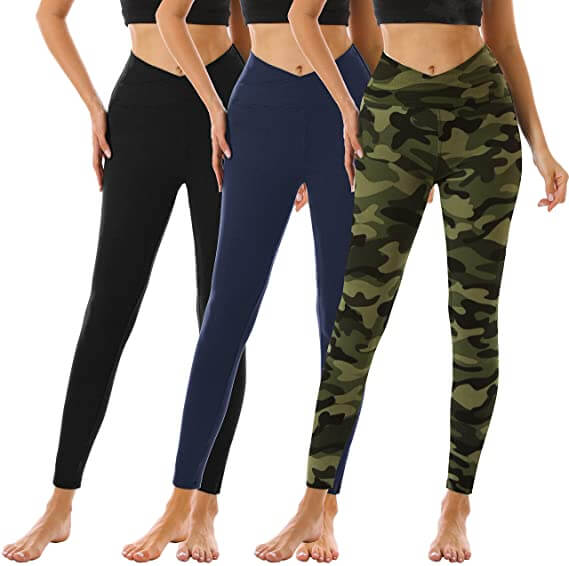 Women's High Waisted Tummy Control Leggings 02