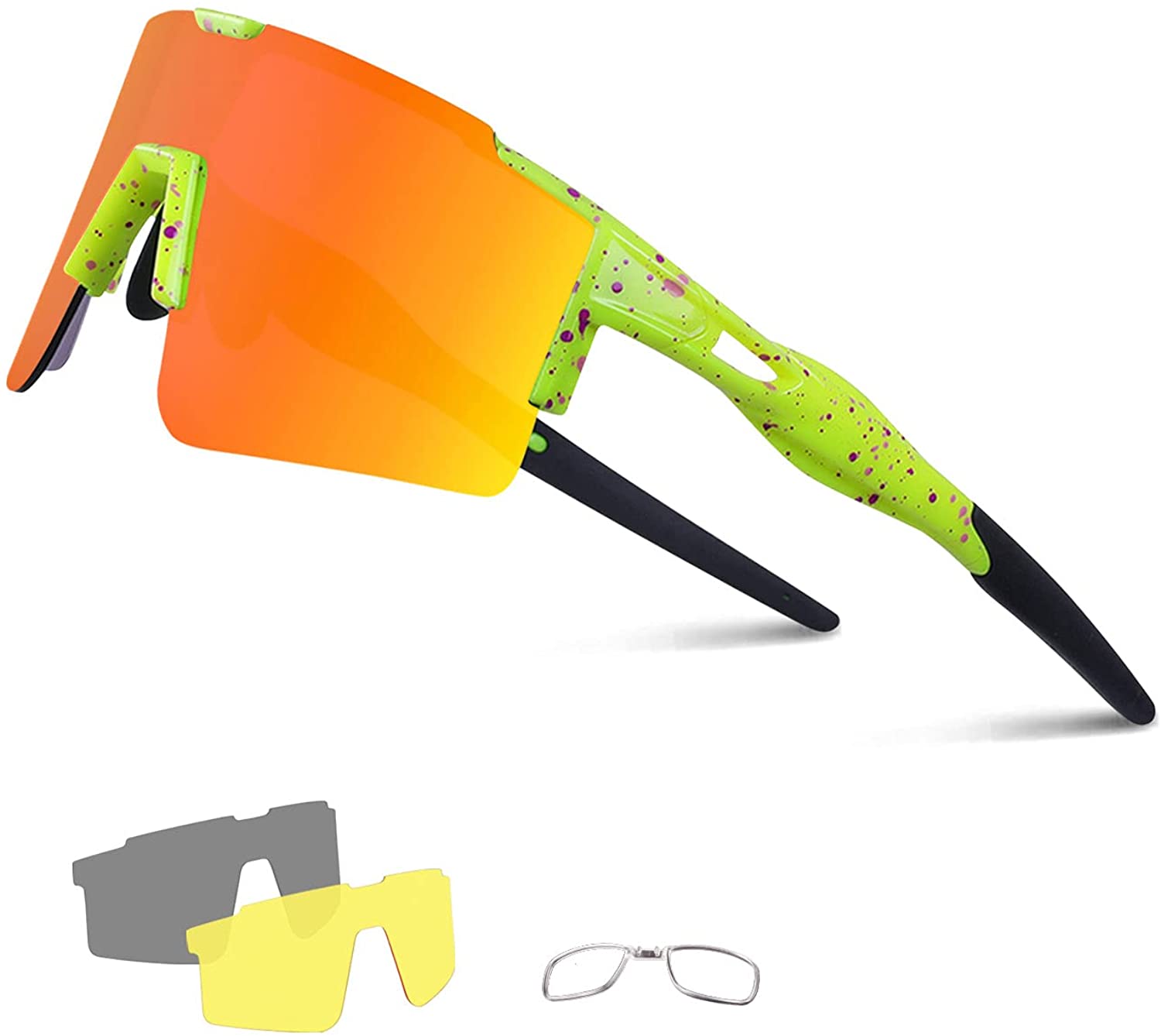 Outdoor UV400 Polarized Sports Cycling Glasses 04