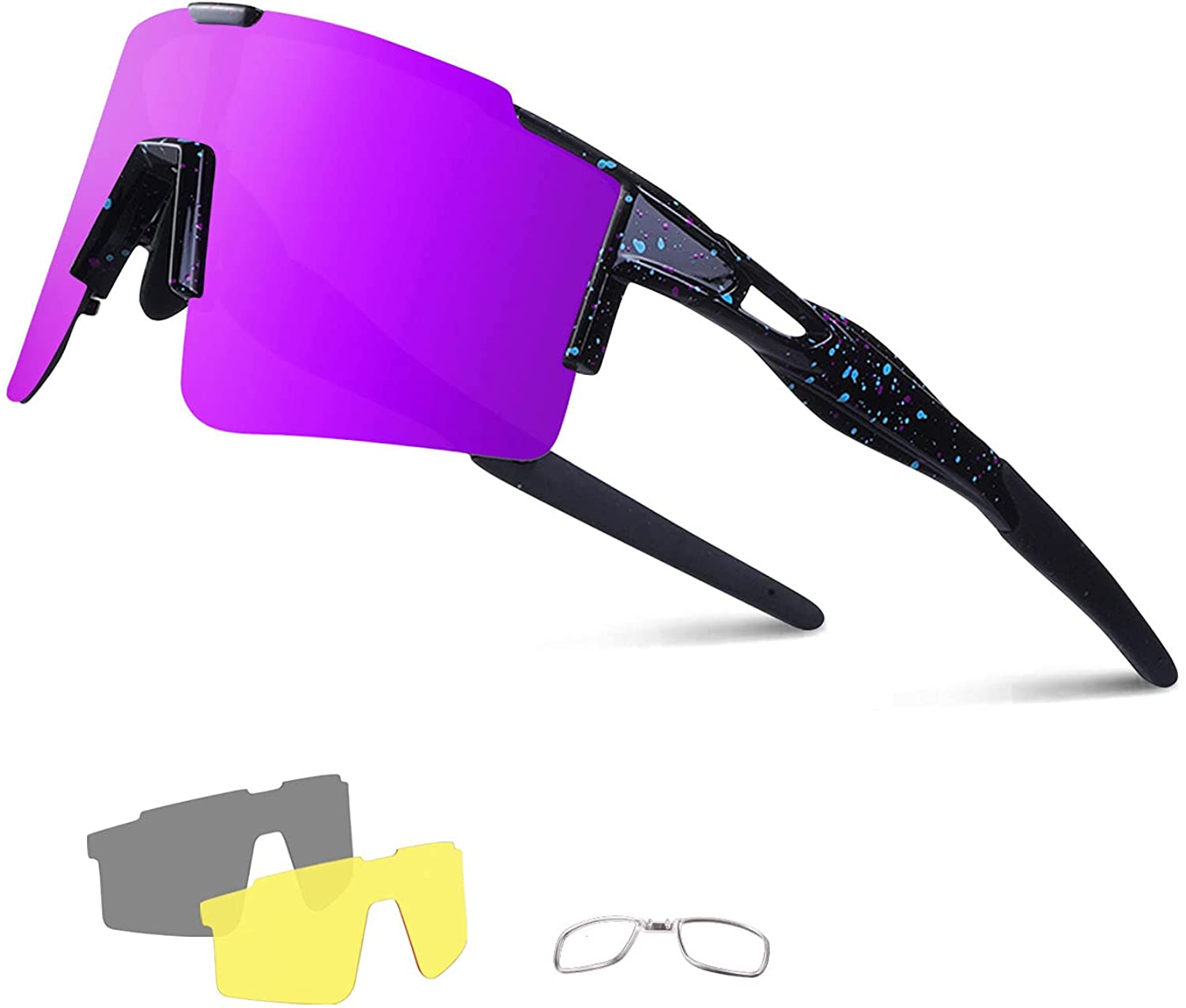 Outdoor UV400 Polarized Sports Cycling Glasses 04