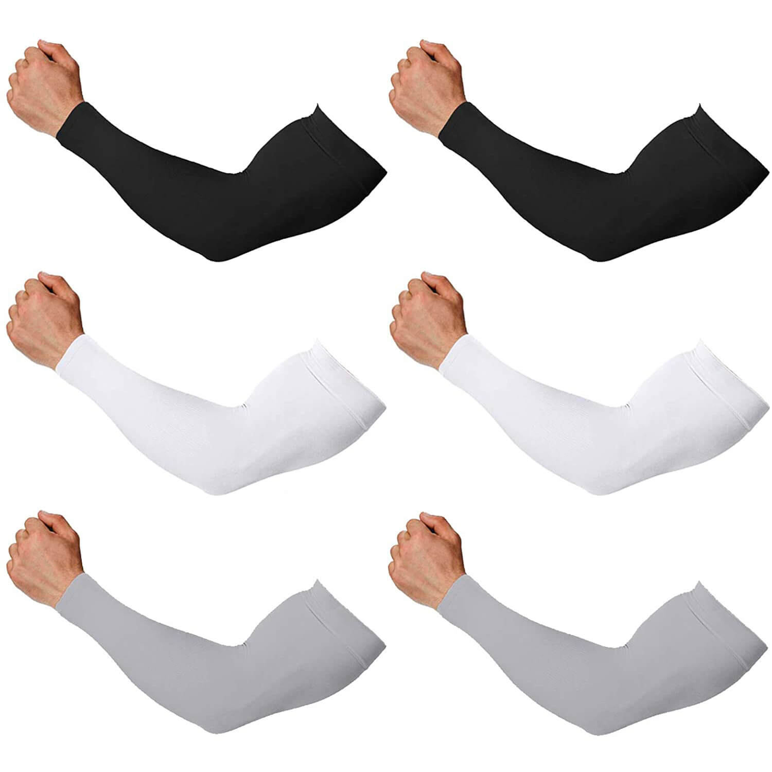 Sun Protection Cooling Arm Sleeves for Men Women 01