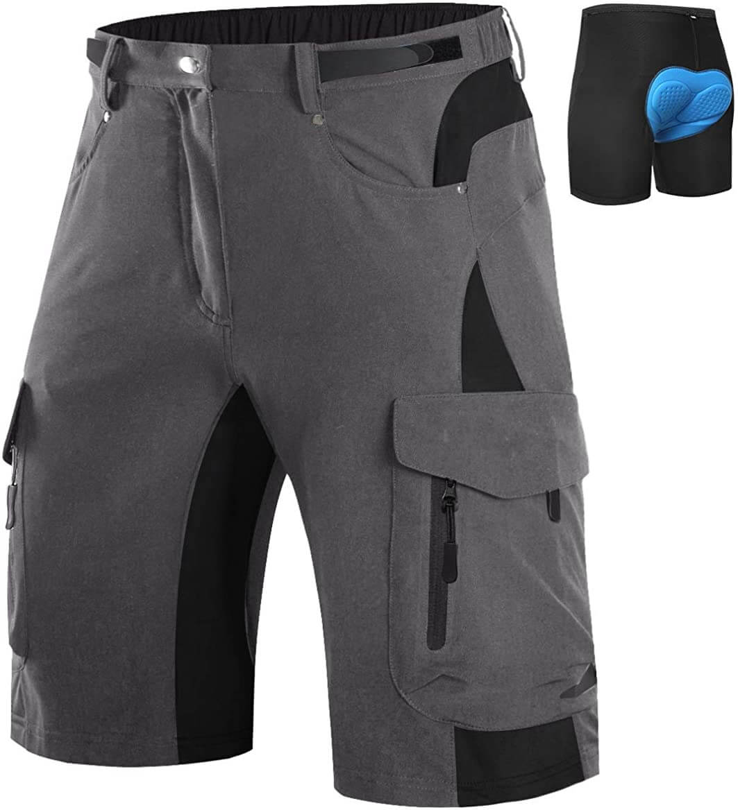 Men's Quick Dry Stretchy Mountain Bike Shorts 06