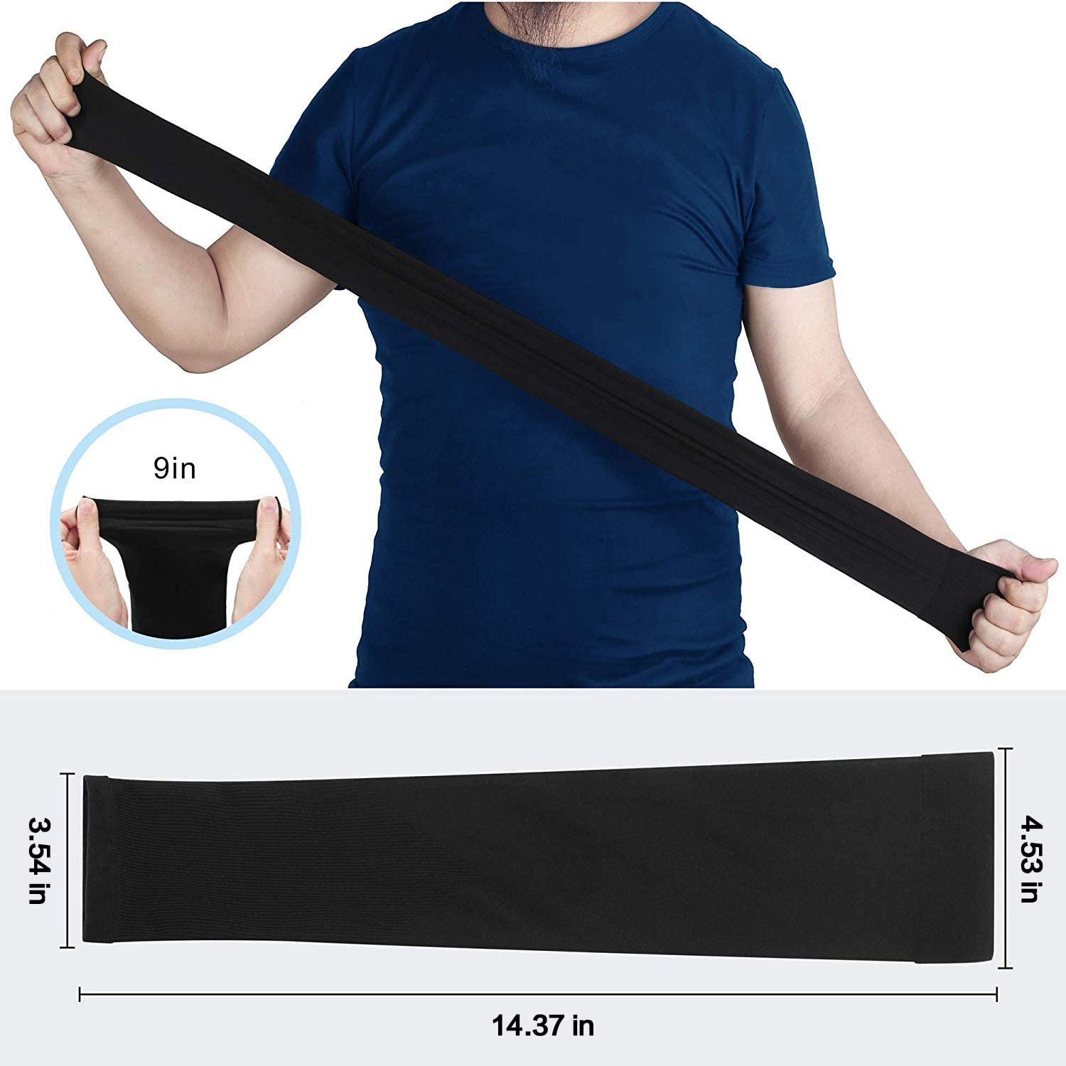 Sun Protection Cooling Arm Sleeves for Men Women 01