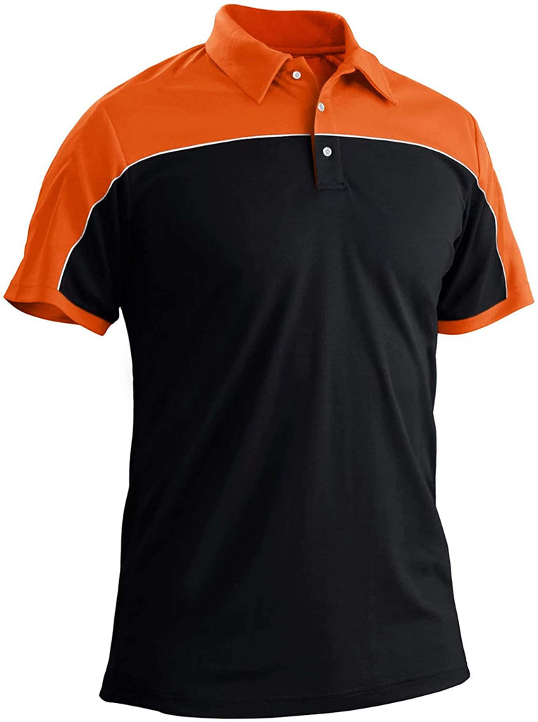 Men's Quick Dry Casual Golf Polo Shirts