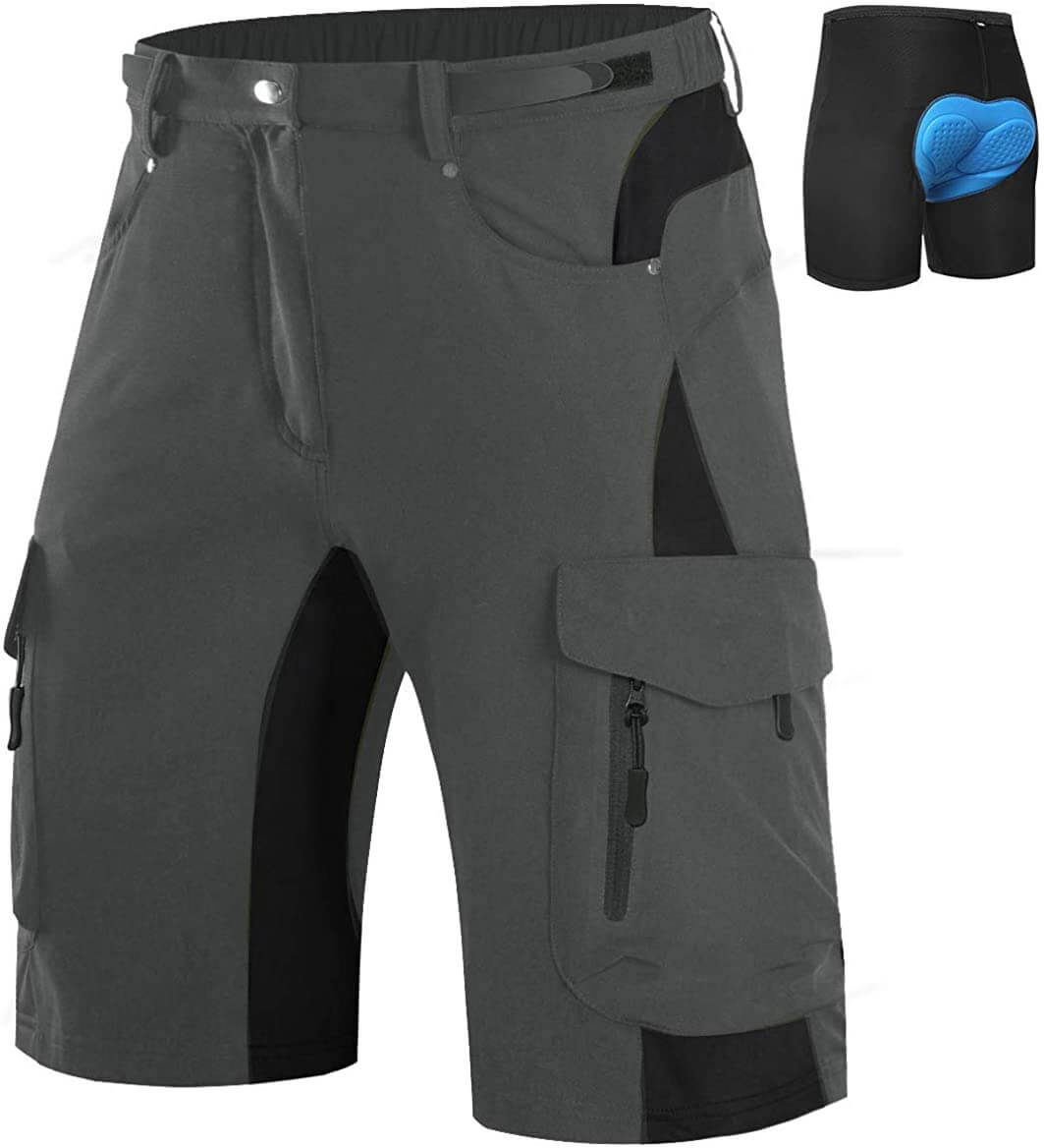 Men's Quick Dry Stretchy Mountain Bike Shorts 06