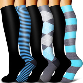 Running Copper Support Compression Socks for Men Women