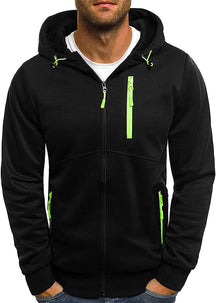 Men's Hoodie Full-Zip Up Sports Jacket