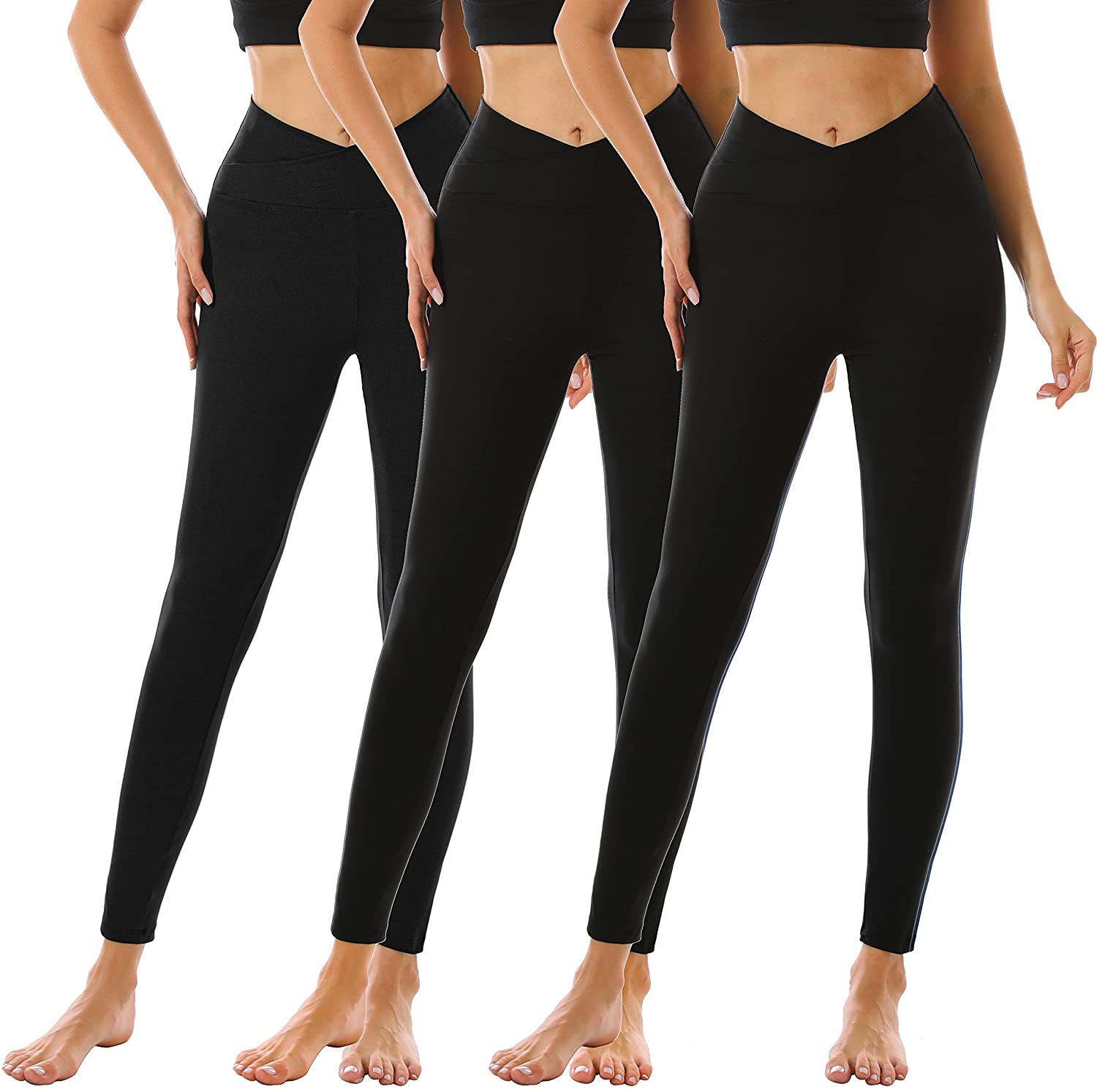 Women's High Waisted Tummy Control Leggings 02