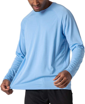 Men's UPF 50+ UV Long Sleeve Athletic Shirts