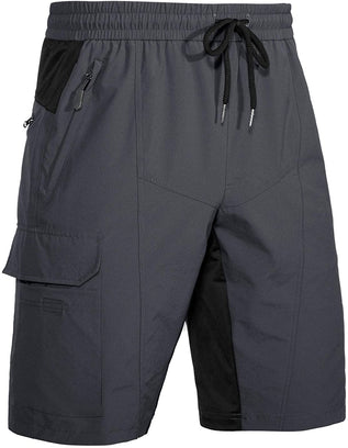 Men's Outdoor Cargo MTB Shorts 020 Grey