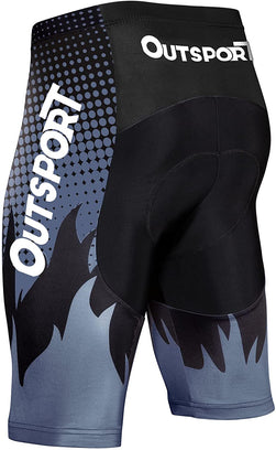 Men's Quick-Dry Padded Cycling Shorts