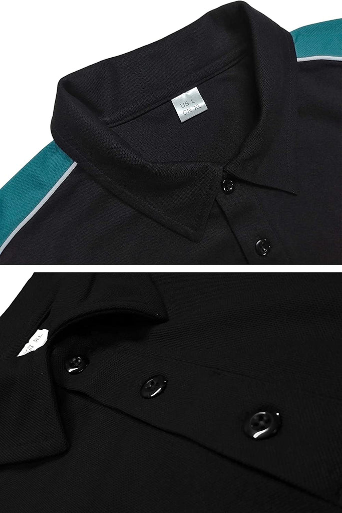 Men's Quick Dry Casual Golf Polo Shirts