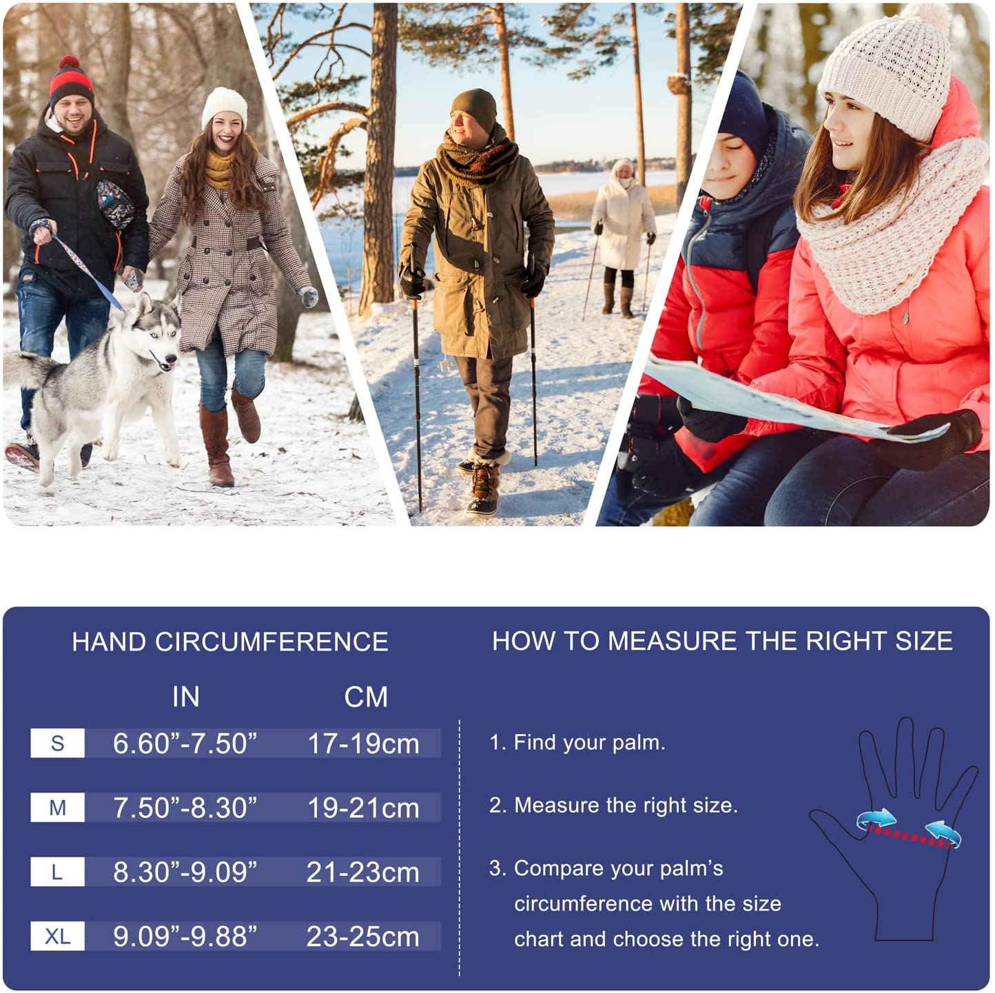 Waterproof Windproof Cold Weather Warm Gloves