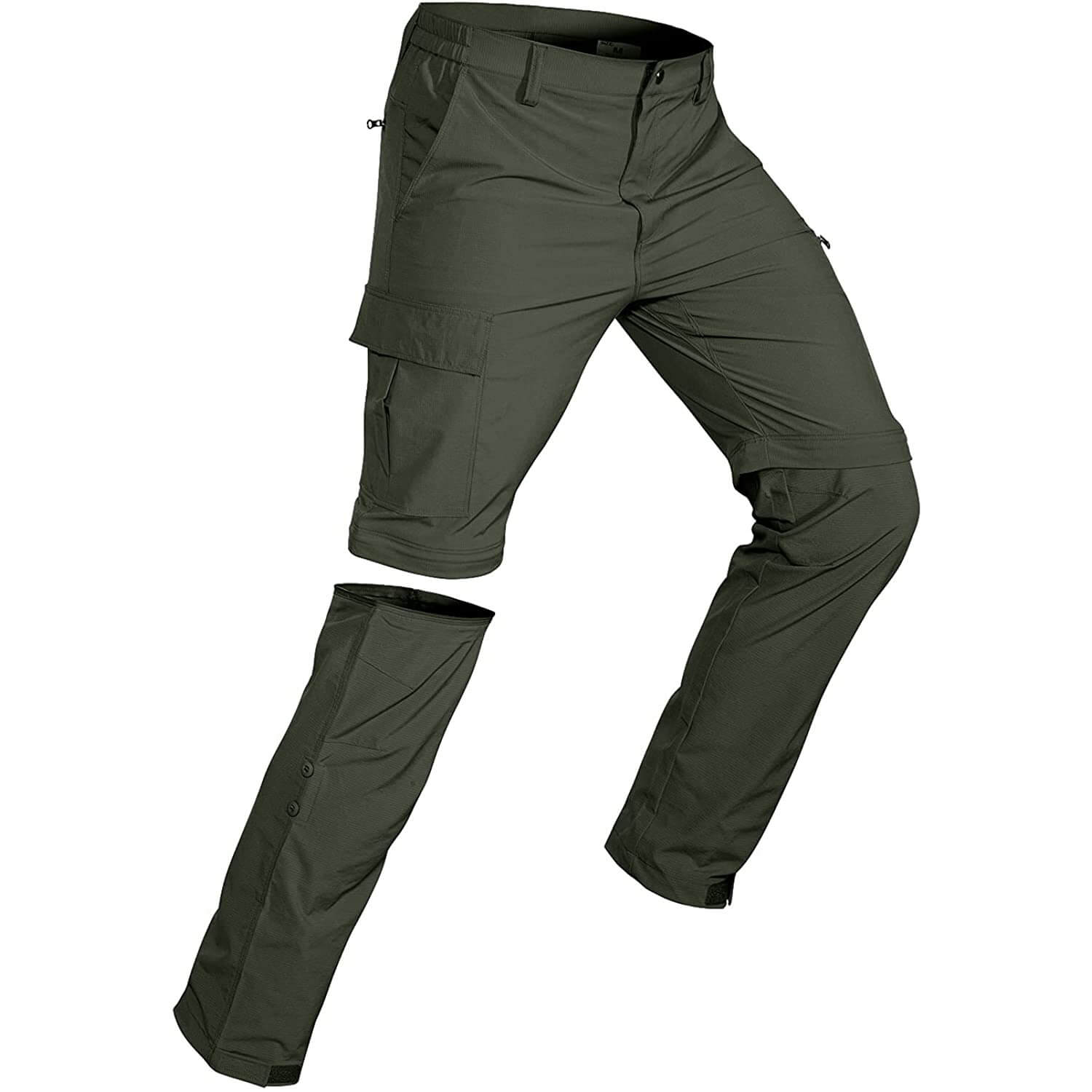 Men's Breathable Cargo Convertible Hiking Pants