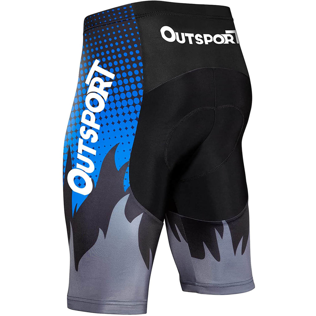 Men's Quick-Dry Padded Cycling Shorts