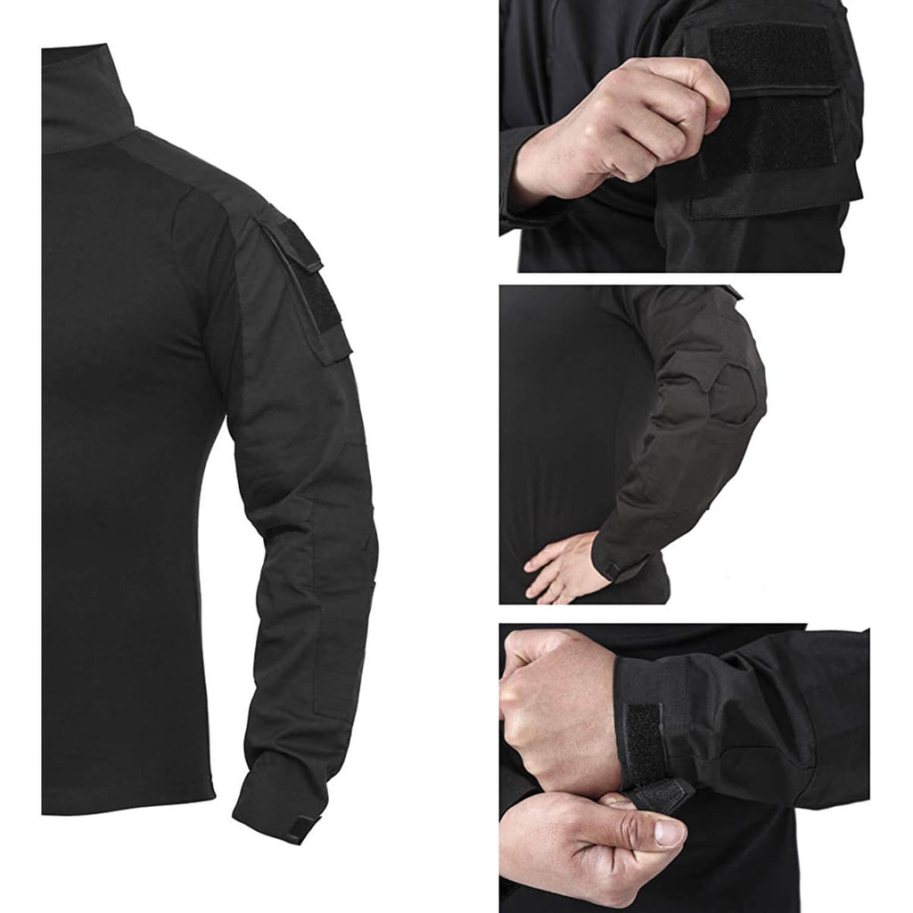 Men's Tactical Combat Shirt with Pockets