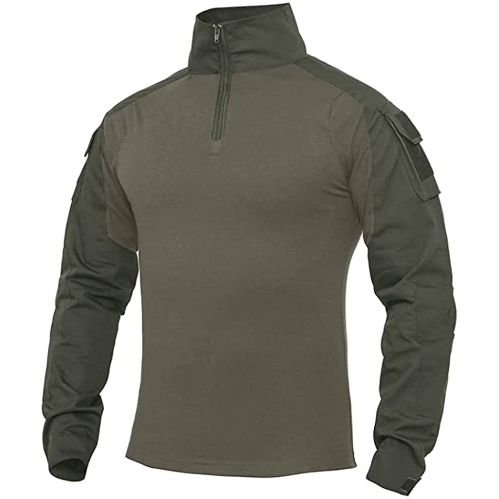 Men's Tactical Combat Shirt with Pockets