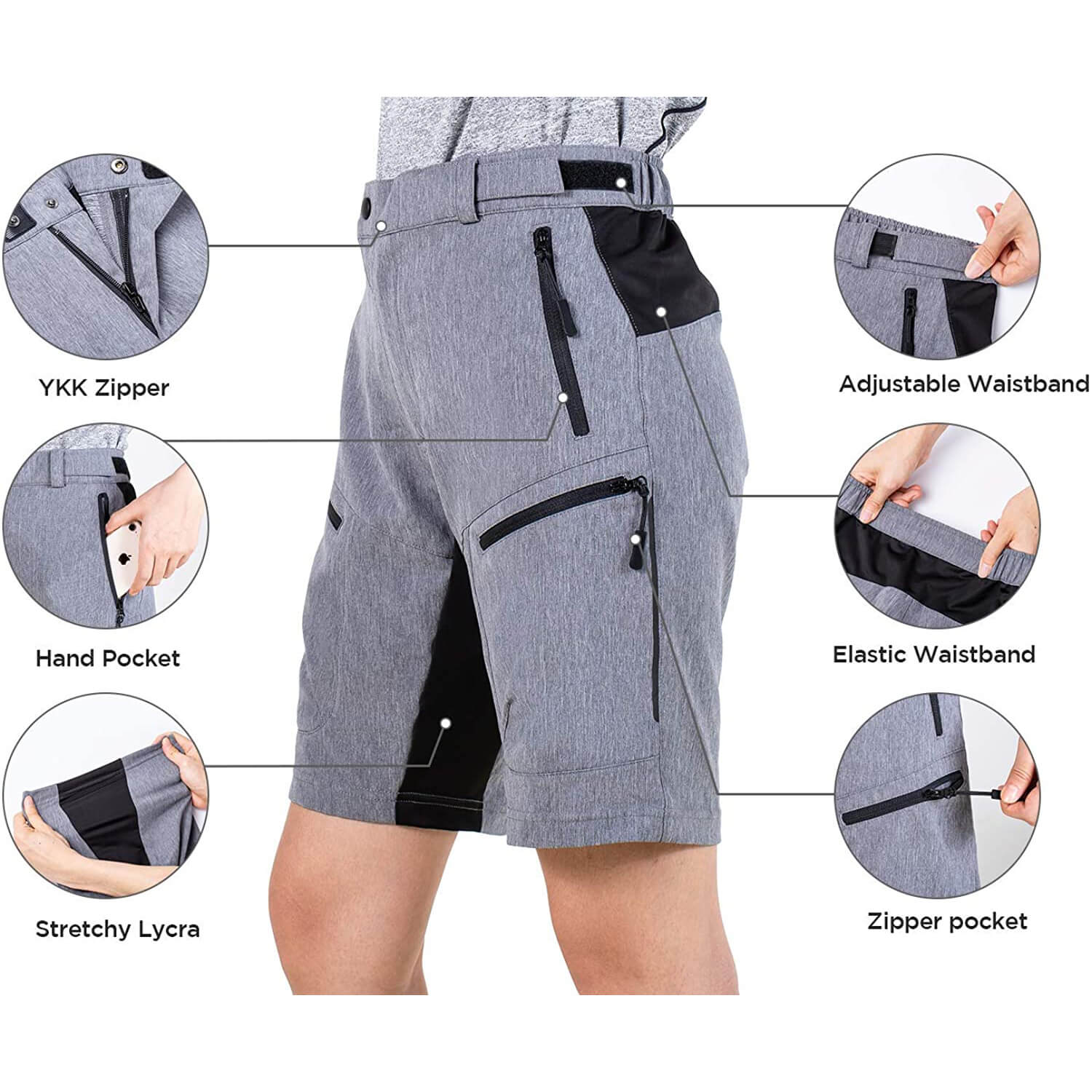 Women Sun Protection MTB Shorts