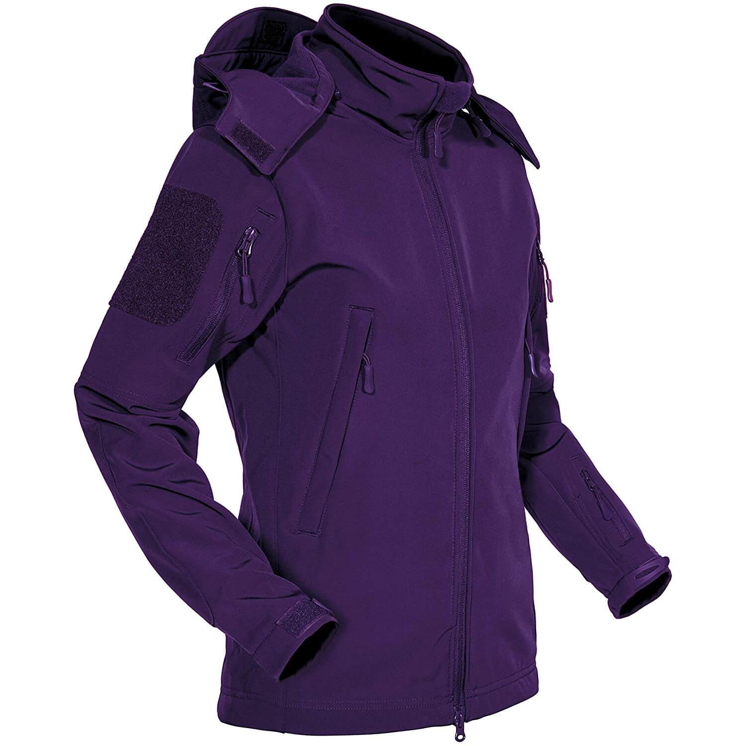 Women's Winter Hooded 6 Pockets Jacket