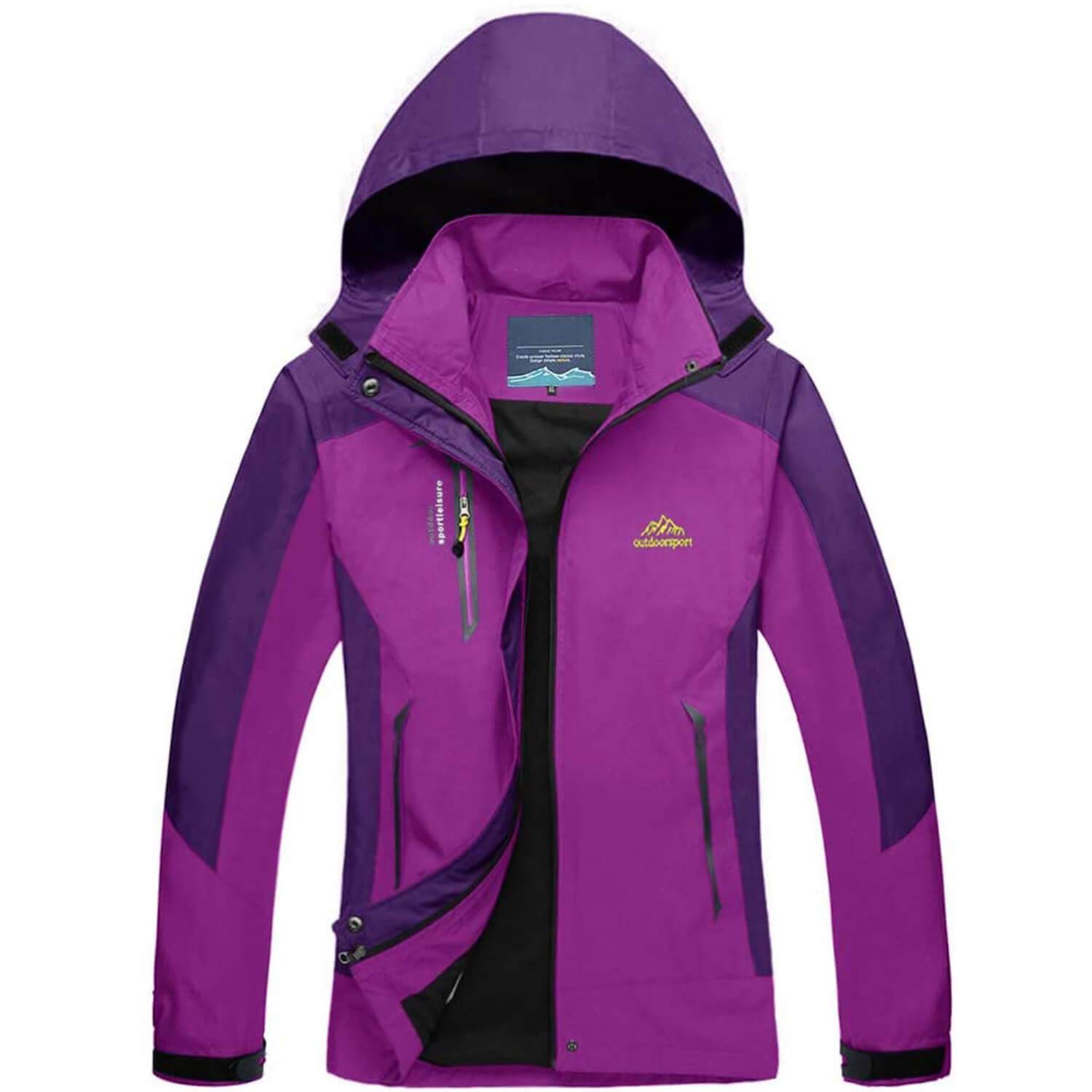 Women's Water-Resistant Rain Jacket 