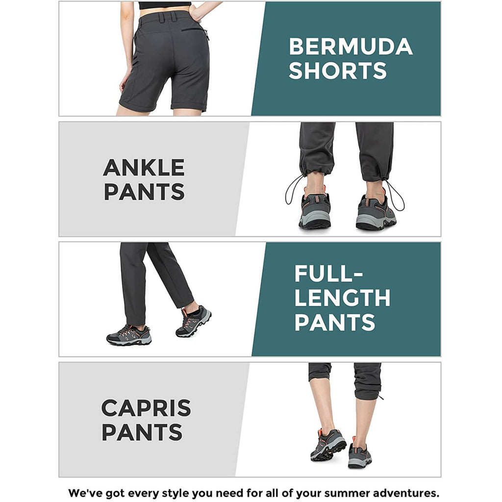 Women Outdoor Travel Zip-off Pants 07